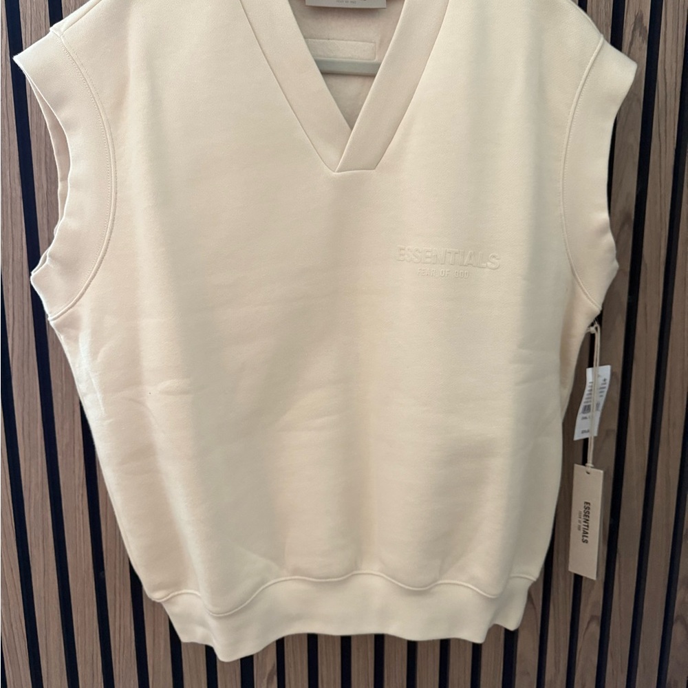 Fear of God Cream Vest Relaxed Fit